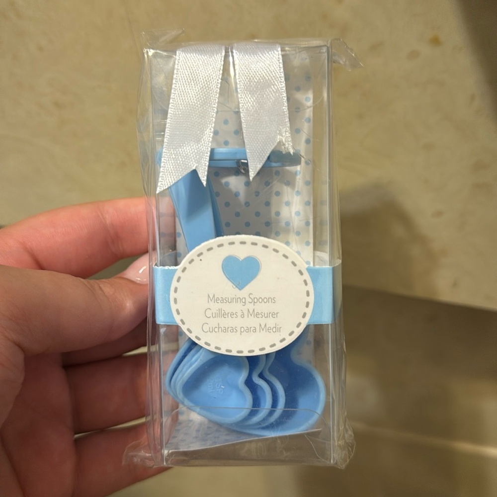Measuring spoons heart shaped